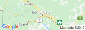 Edmundston map